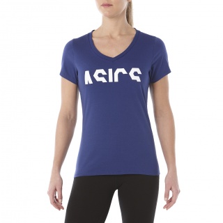 Asics Fitness-Shirt ESNT GPX #18 blau Damen